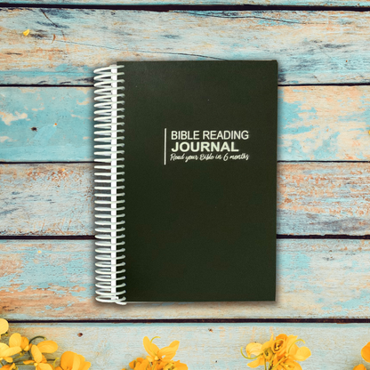 Bible Reading Journal - Six Month Plan